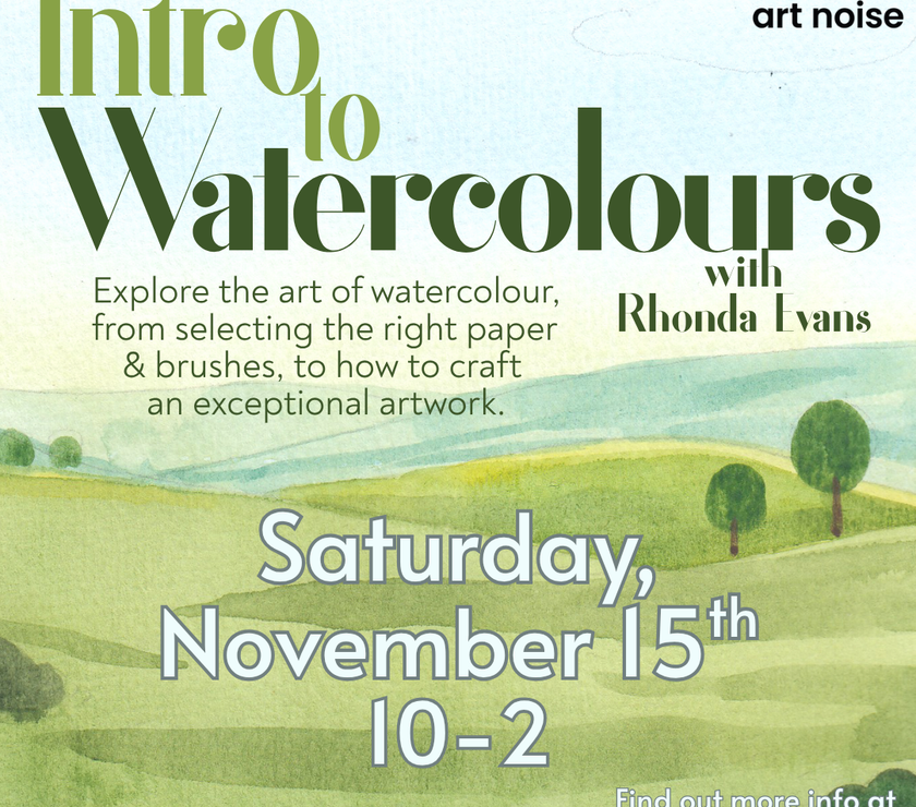 Intro to Watercolours with Rhonda Evans