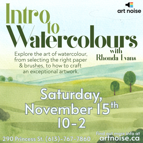 Intro to Watercolours with Rhonda Evans
