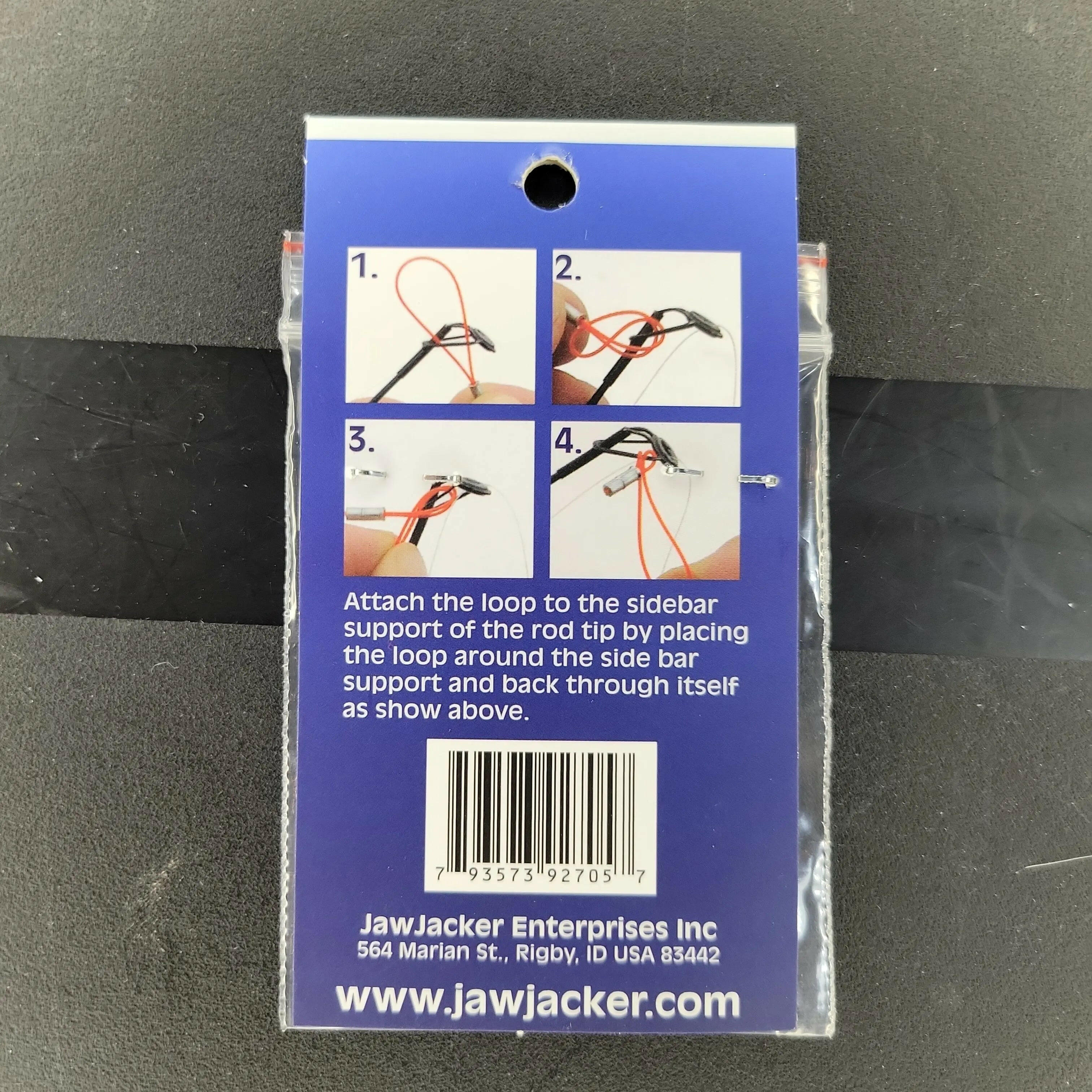 JawJacker Rod Tip Attachment Loops 2/Pack Stony Tackle Shack Ice Fishing accesories art-noise.myshopify.com jawjacker-rod-tip-attachment-loops-2-pack