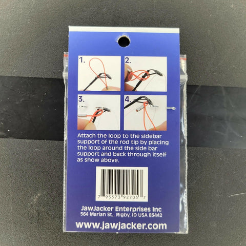 JawJacker Rod Tip Attachment Loops 2/Pack Stony Tackle Shack Ice Fishing accesories art-noise.myshopify.com jawjacker-rod-tip-attachment-loops-2-pack