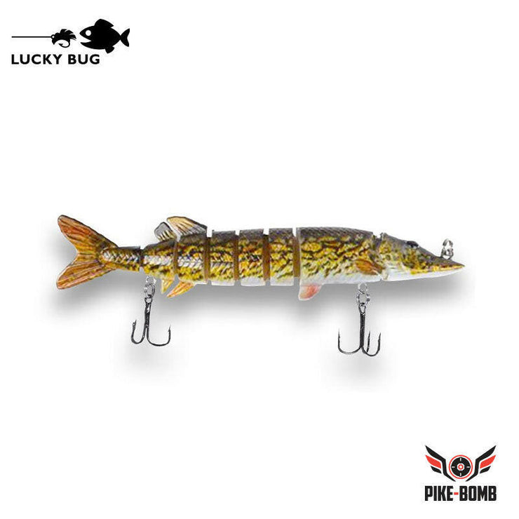 🍁Lucky Bug 5" Pike Bomb Lures