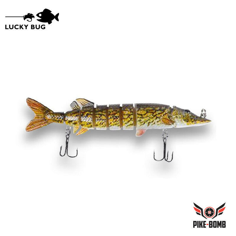 🍁Lucky Bug 5" Pike Bomb Lures