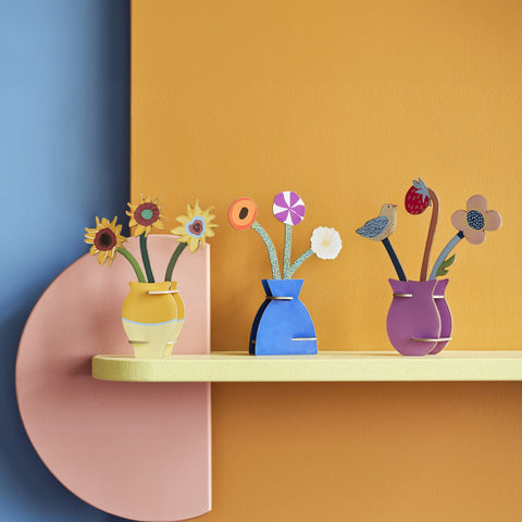 Klimt Flowers Nüline Distribution Cardboard Cutouts art-noise.myshopify.com klimt-flowers