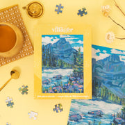  Kicking Horse Mountain | 500-Piece Puzzle for Adults | Designed in Canada by Amy Dixon Villager Puzzles Puzzle art-noise.myshopify.com kicking-horse-mountain-500-piece-puzzle-for-adults-designed-in-canada-by-amy-dixon