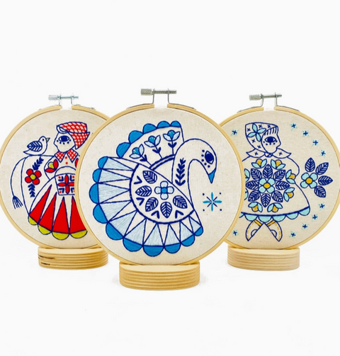 Hook, Line & Tinker Lady Dancing Complete Embroidery Kit - Art Noise Hook, Line & Tinker Lady Dancing Complete Embroidery Kit Hook, Line & Tinker Embroidery Kits art-noise.myshopify.com hook-line-tinker-lady-dancing-complete-embroidery-kit