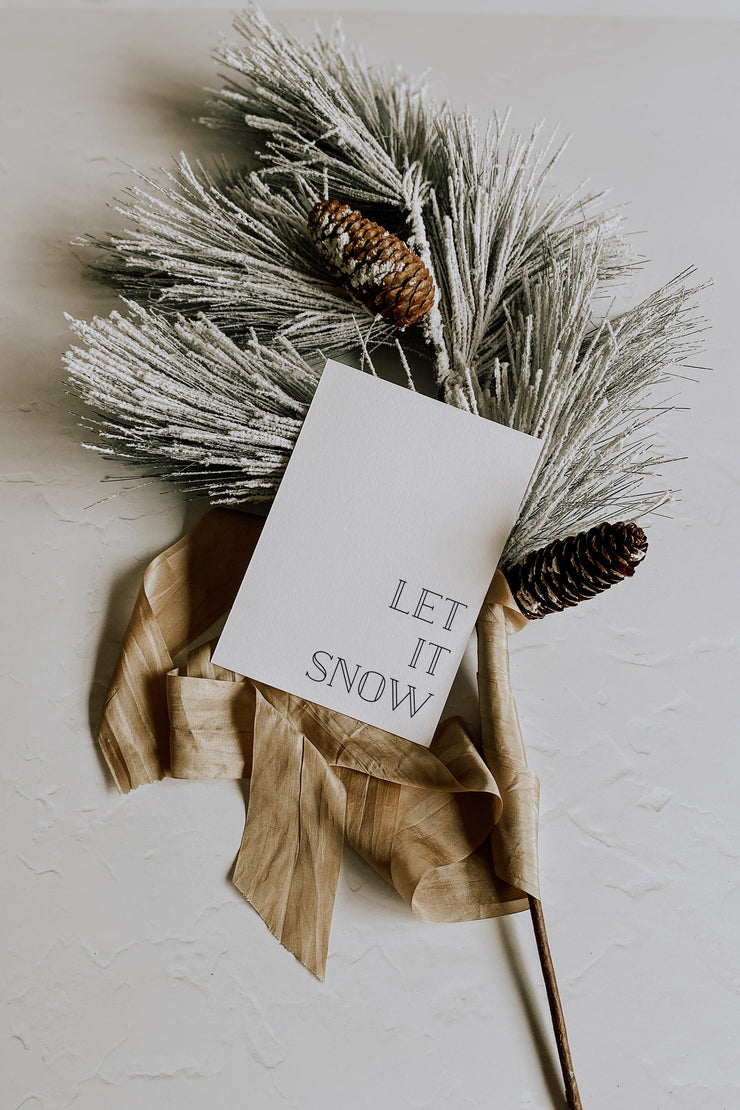 Let it Snow