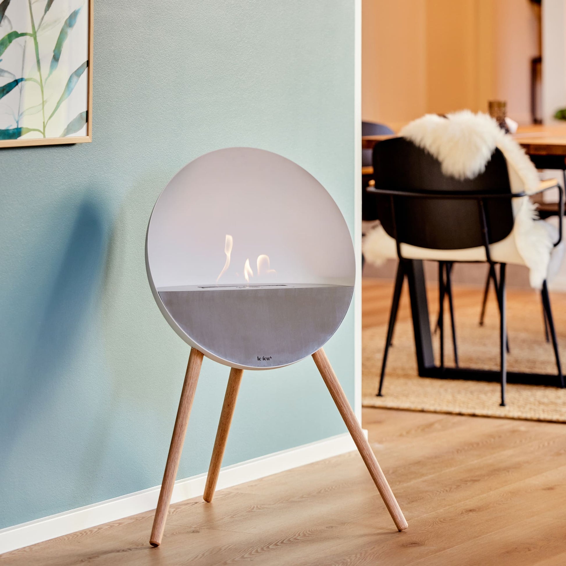 Le Feu Eye <br>Silver Nüline Distribution Fireplaces art-noise.myshopify.com le-feu-eye-br-silver