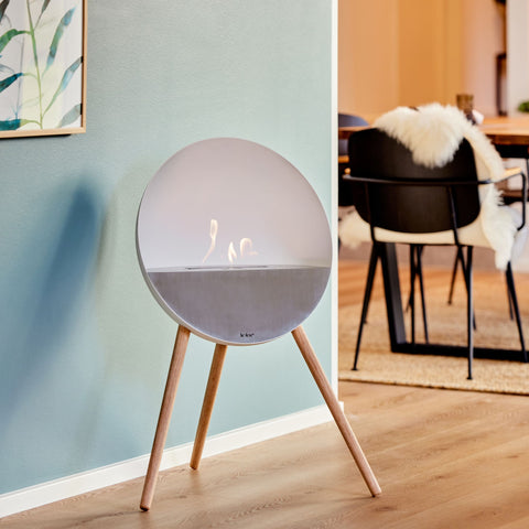 Le Feu Eye <br>Silver Nüline Distribution Fireplaces art-noise.myshopify.com le-feu-eye-br-silver