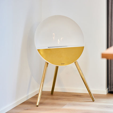 Le Feu Eye <br>White Nüline Distribution Fireplaces art-noise.myshopify.com le-feu-eye-br-white