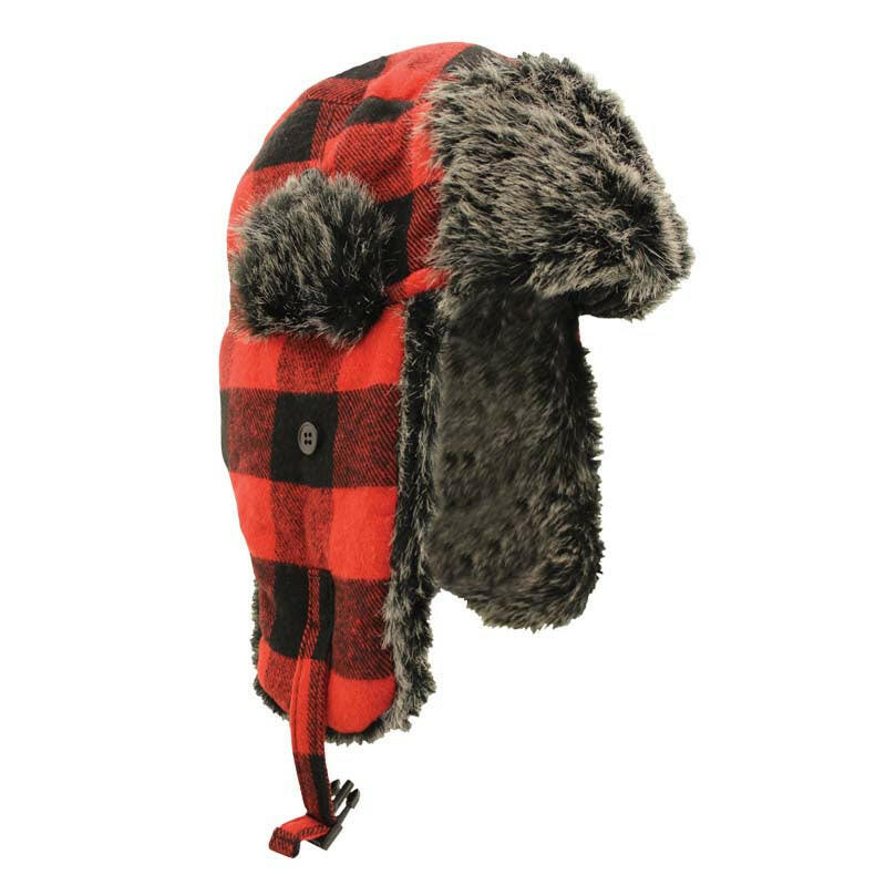🍁Backwoods Fur Lined Winter Caps