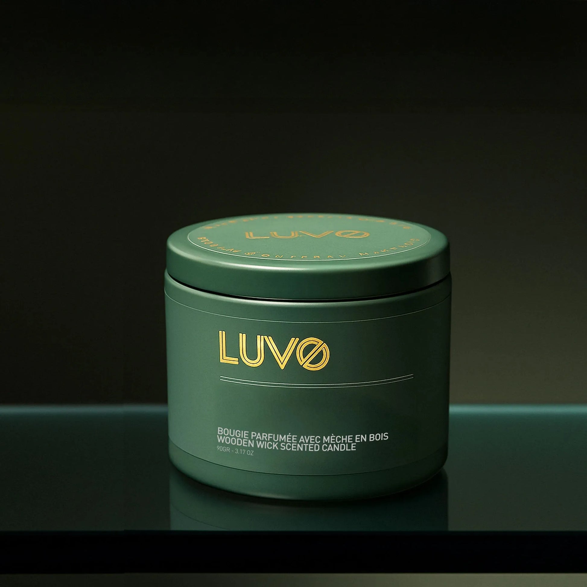  Mini Sweet Brier rose & Cardamom Scented wooden wick candle LUVO Candles | Bougies Home Fragrances art-noise.myshopify.com mini-sweet-brier-rose-cardamom-scented-wooden-wick-candle