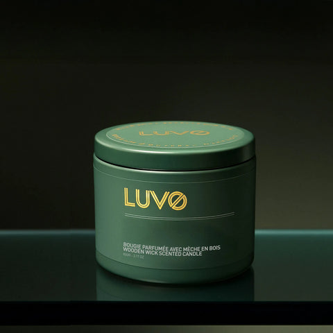  Mini Sweet Brier rose & Cardamom Scented wooden wick candle LUVO Candles | Bougies Home Fragrances art-noise.myshopify.com mini-sweet-brier-rose-cardamom-scented-wooden-wick-candle