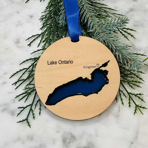 Local Lake Ornament- Lake Ontario