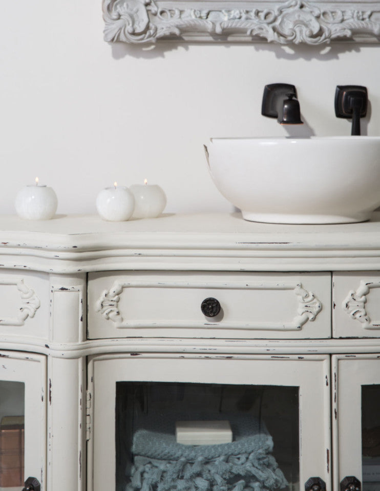 Bathroom Vanity Cabinet Painting Results