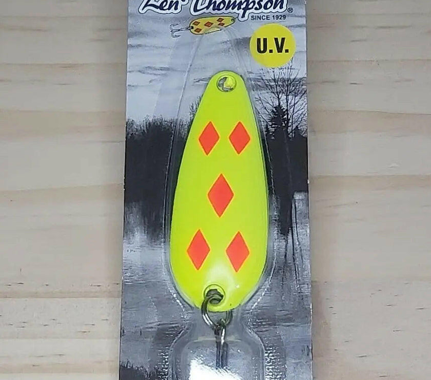 🍁Len Thompson Lemon Flame Five of Diamonds Spoons