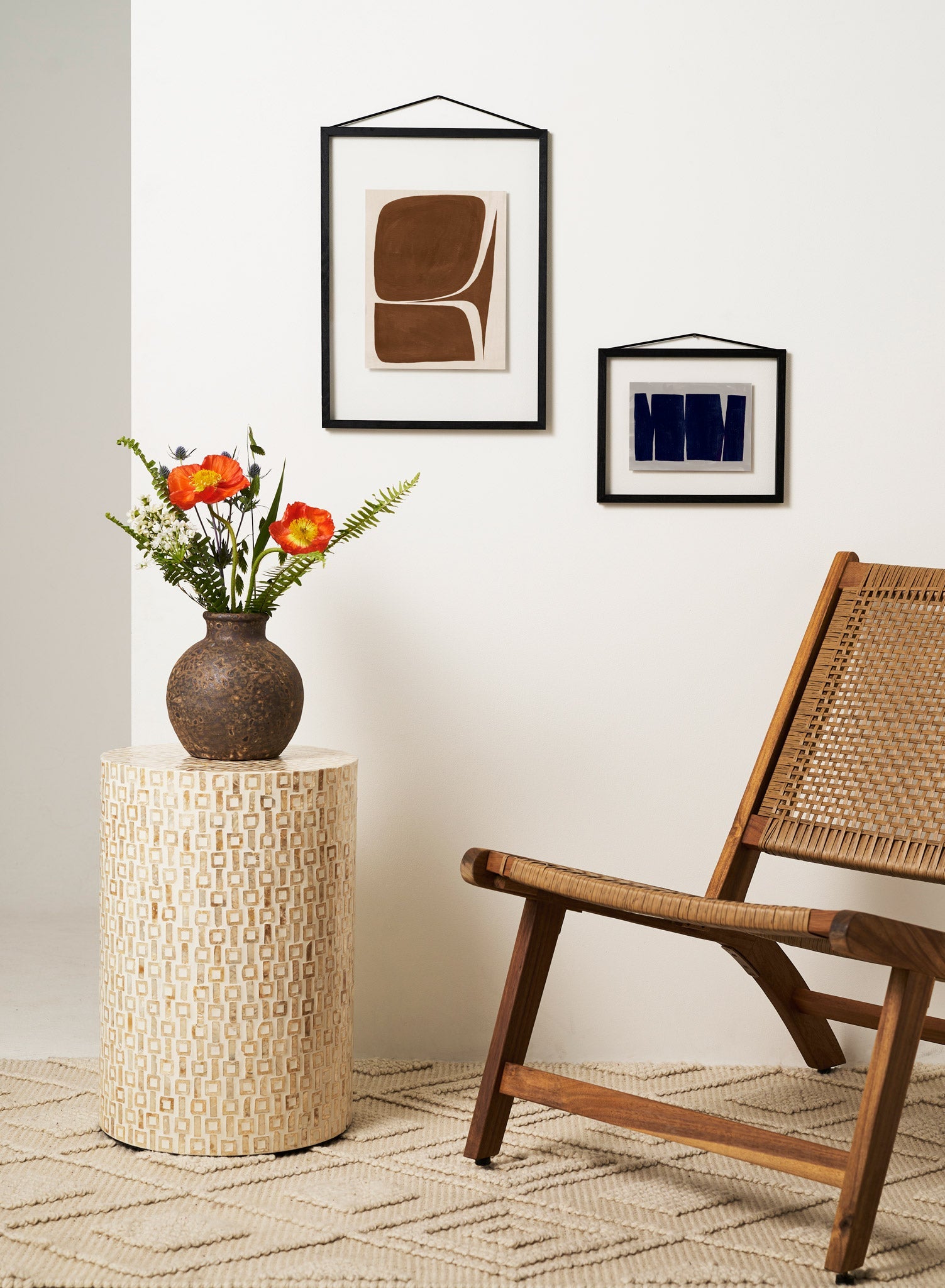 Floating Black Oak Frame, 8x10 in | 20x25 cm Opposite Wall Frame art-noise.myshopify.com floating-black-oak-frame-8x10-in-20x25-cm