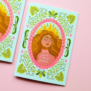 Literal Goddess | Mini Greeting Card