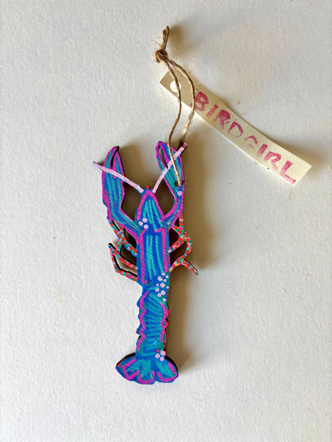Neon Lobster - ornament Birdgirl Arts Holiday Ornaments art-noise.myshopify.com neon-lobster-ornament Neon Lobster - ornament Birdgirl Arts Holiday Ornaments art-noise.myshopify.com neon-lobster-ornament