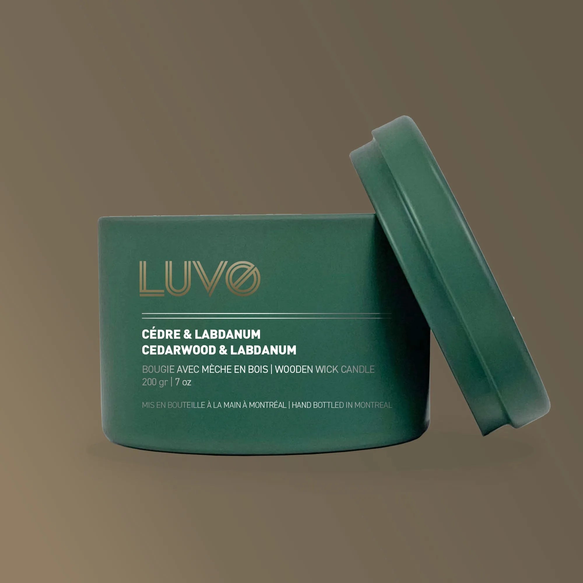 Mini Cedarwood & Labdanum Wooden Wick Scented Candle LUVO Candles | Bougies product_type art-noise.myshopify.com mini-cedarwood-labdanum-wooden-wick-scented-candle Mini Cedarwood & Labdanum Wooden Wick Scented Candle LUVO Candles | Bougies  art-noise.myshopify.com mini-cedarwood-labdanum-wooden-wick-scented-candle