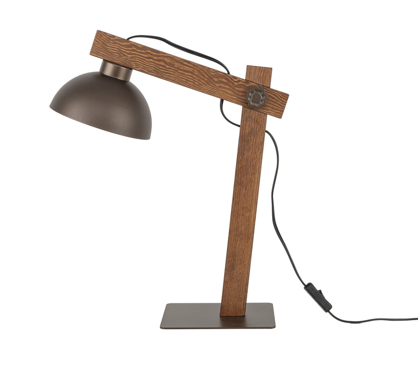 OSLO Brown Scandinavian Night Lamp