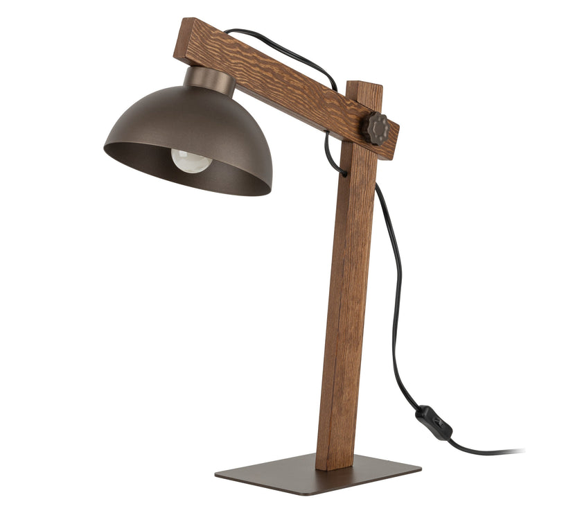OSLO Brown Scandinavian Night Lamp