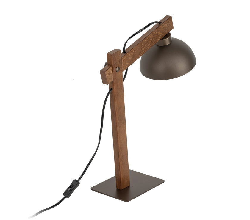 OSLO Brown Scandinavian Night Lamp