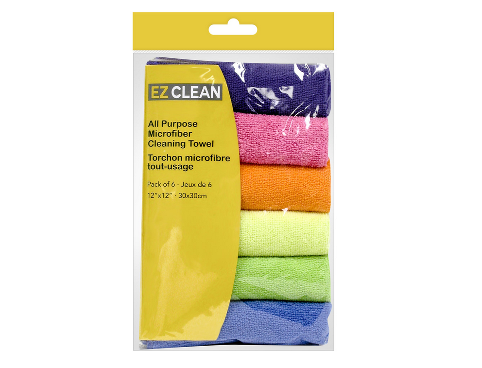 EZ CLEAN - ALL PURPOSE MICROFIBER CLOTHS