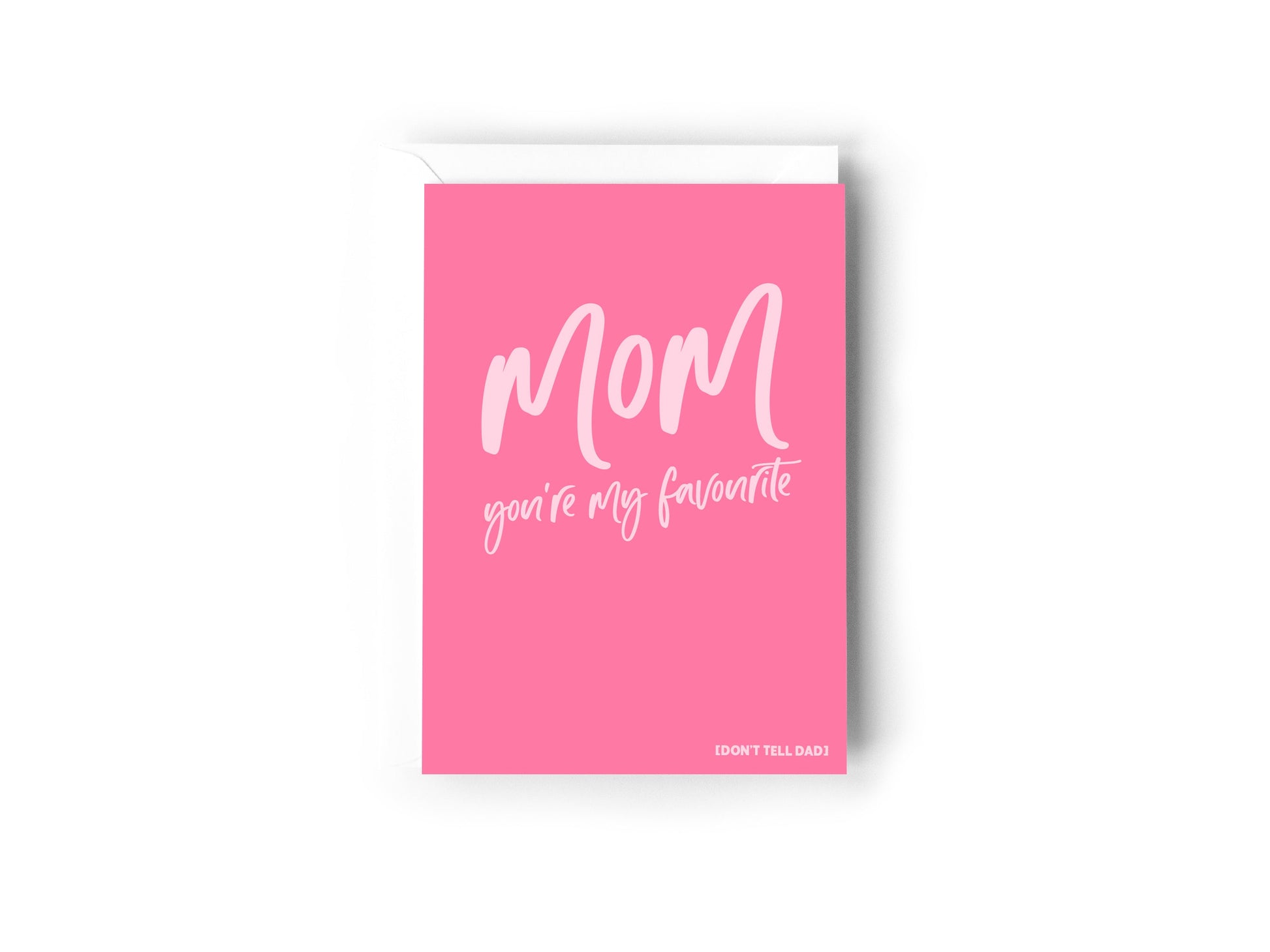 Mom you're my favourite card Creativien product_type art-noise.myshopify.com mom-youre-my-favourite-card