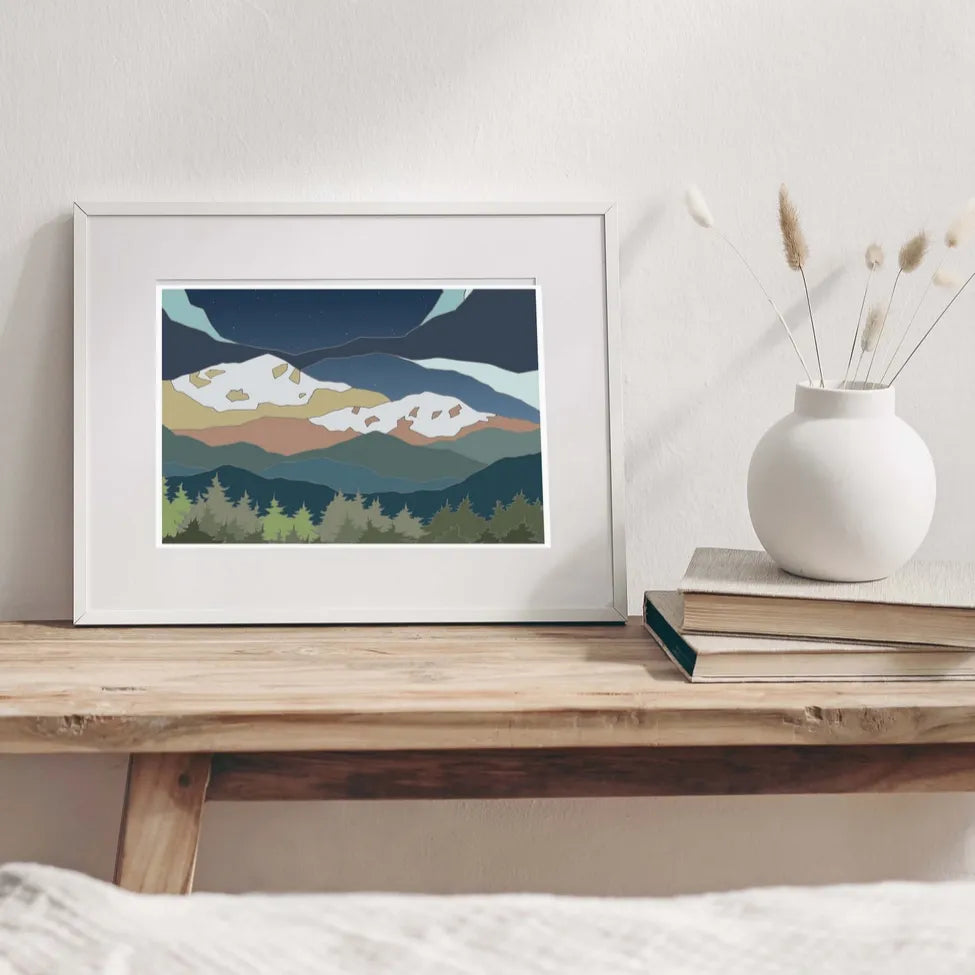 Curate Paper Co. Mountain Glow | 11 x 14 - Art Noise Curate Paper Co. Mountain Glow | 11 x 14 Curate Paper Co. Fine Art Prints art-noise.myshopify.com curate-paper-co-mountain-glow-11-x-14 Curate Paper Co. Mountain Glow | 11 x 14 Curate Paper Co. Fine Art Prints art-noise.myshopify.com curate-paper-co-mountain-glow-11-x-14