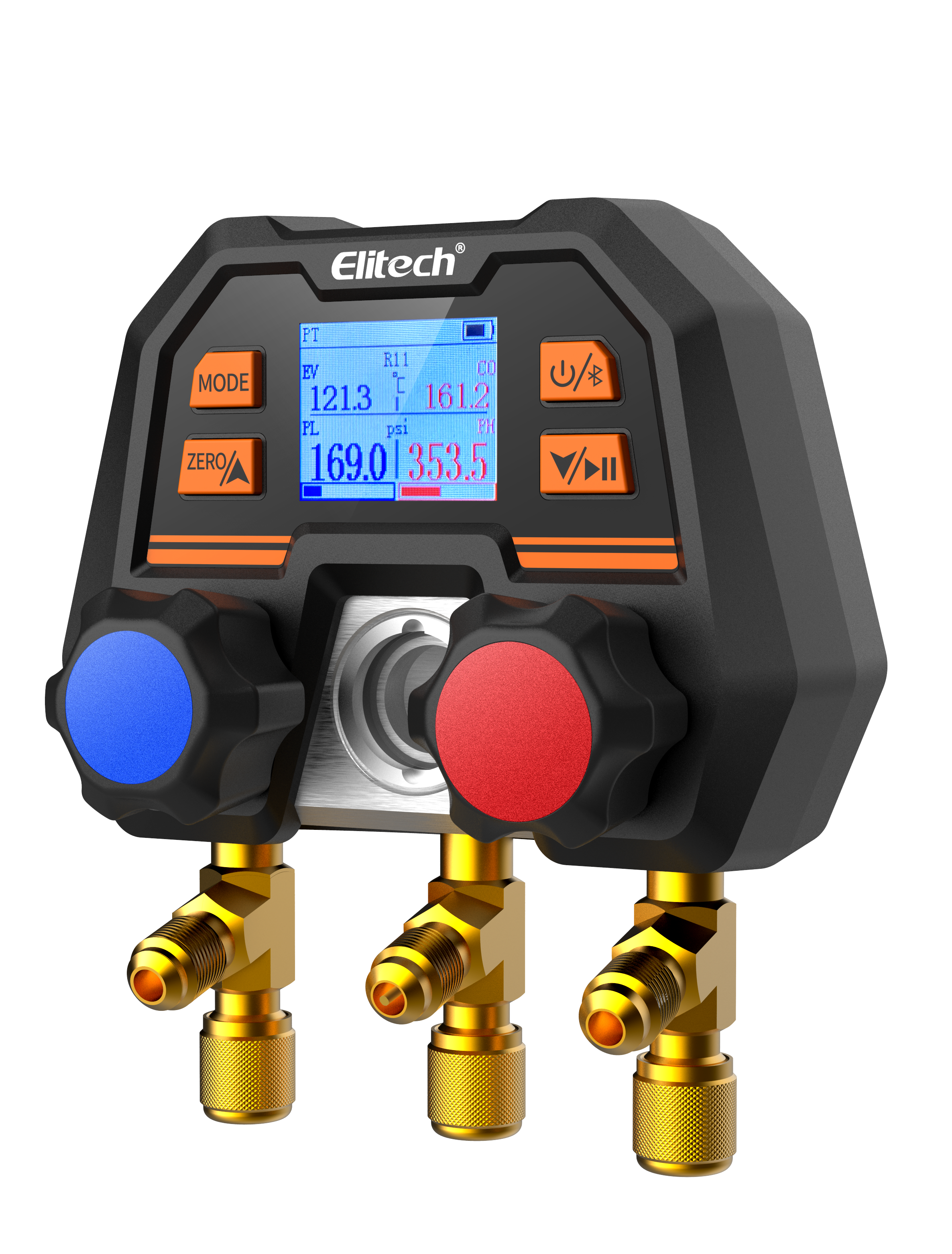Elitech MS-100 PLUS Smart Digital Manifold Gauge