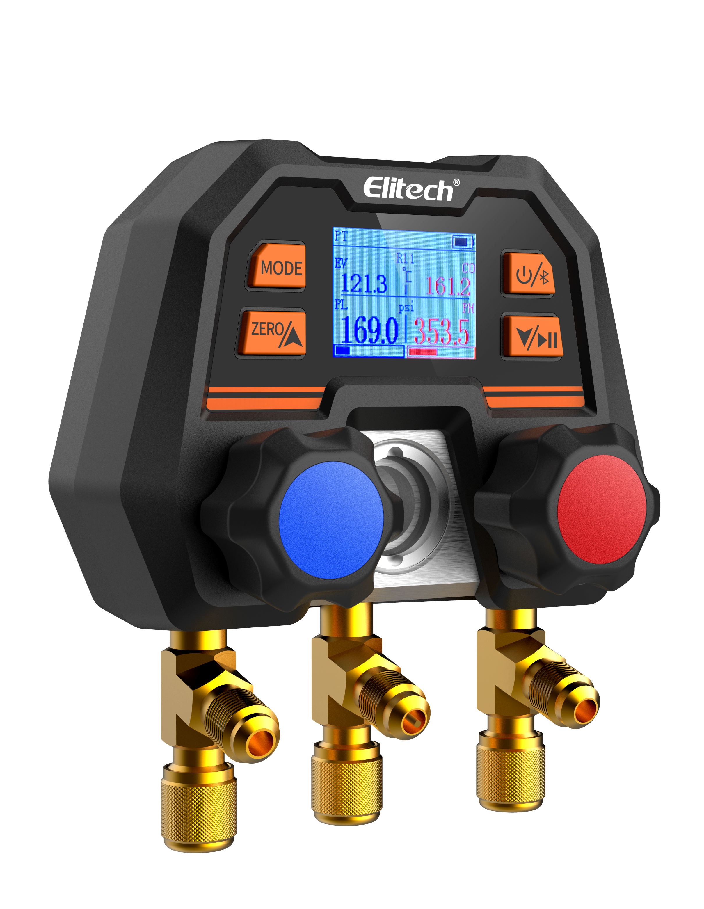 Elitech MS-100 PLUS Smart Digital Manifold Gauge