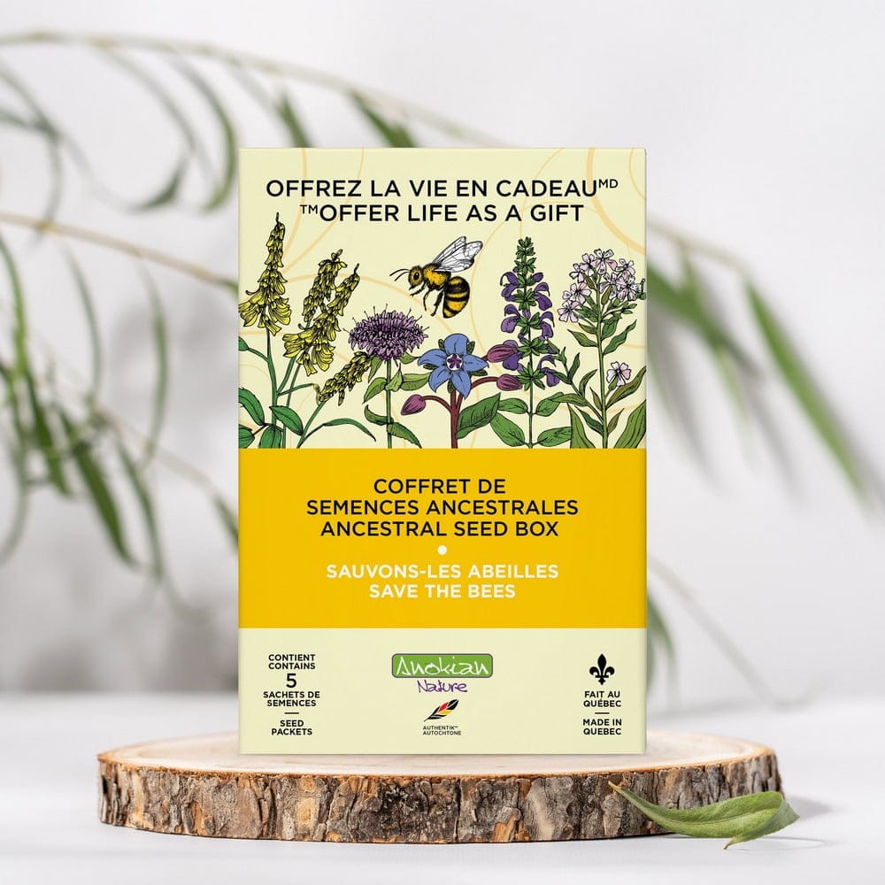 Coffret | Sauvons les abeilles Anokian Nature Inc. product_type art-noise.myshopify.com coffret-sauvons-les-abeilles