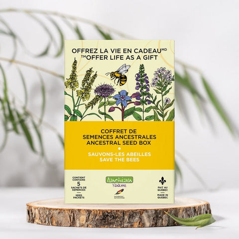 Coffret | Sauvons les abeilles Anokian Nature Inc. product_type art-noise.myshopify.com coffret-sauvons-les-abeilles