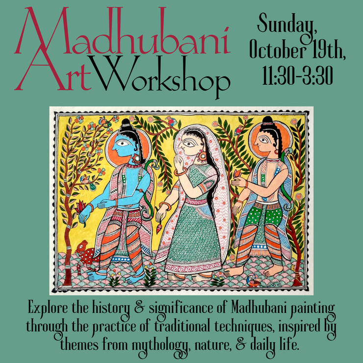 Madhubani Indian Art Workshop with Herman Kaur