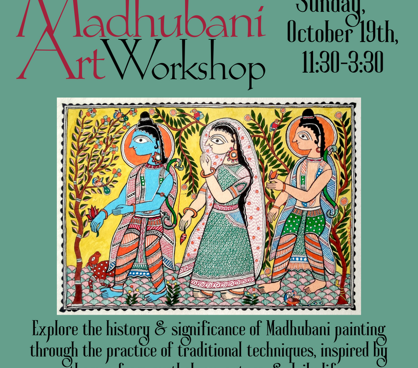 Madhubani Indian Art Workshop with Herman Kaur