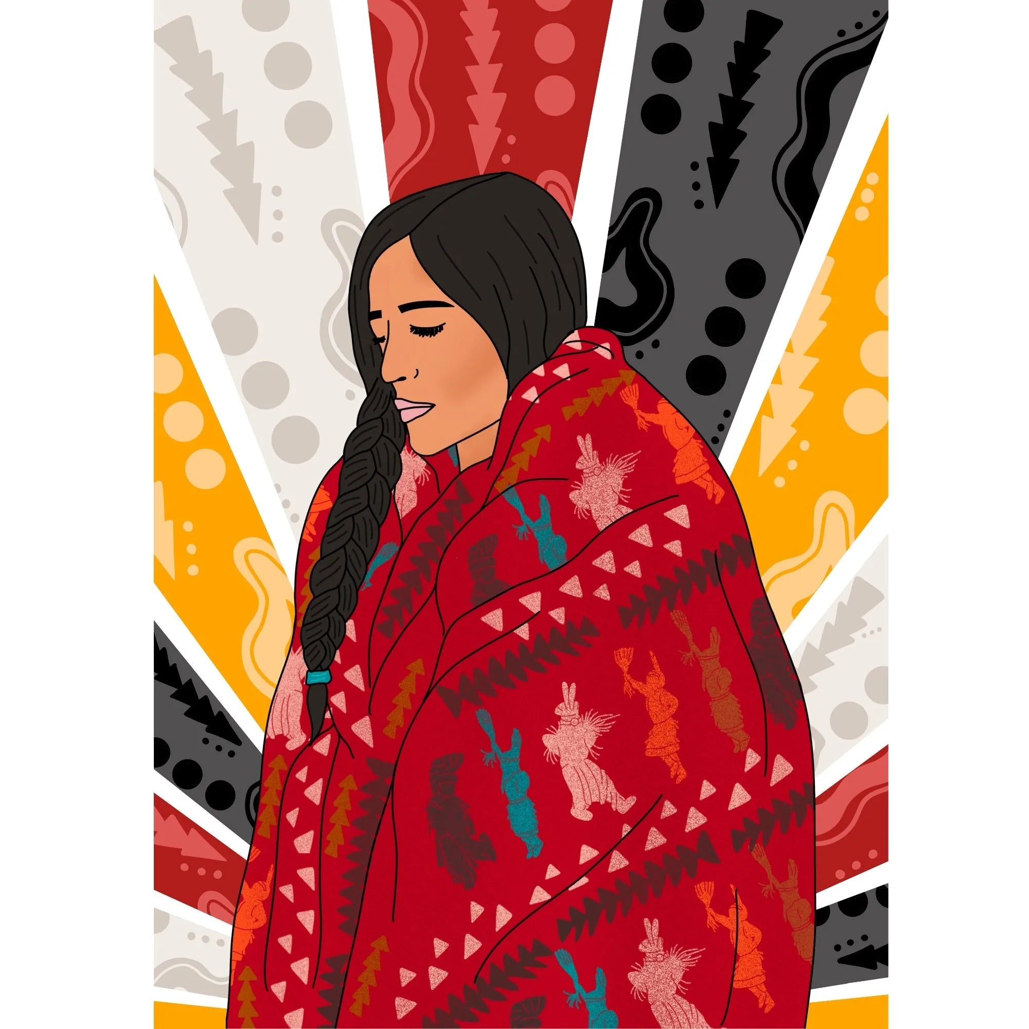  Matriarch Blanket | 500-Piece Puzzle for Adults | Designed in Canada by Jadyn Williams Villager Puzzles Puzzle art-noise.myshopify.com matriarch-blanket-500-piece-puzzle-for-adults-designed-in-canada-by-jadyn-williams