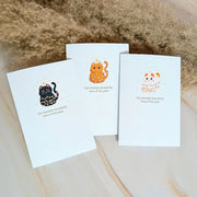  The Meowst Wonderful Time of the Year Mini Holiday Cat Card Cheeky Peach Designs Cards art-noise.myshopify.com the-meowst-wonderful-time-of-the-year-mini-holiday-cat-card