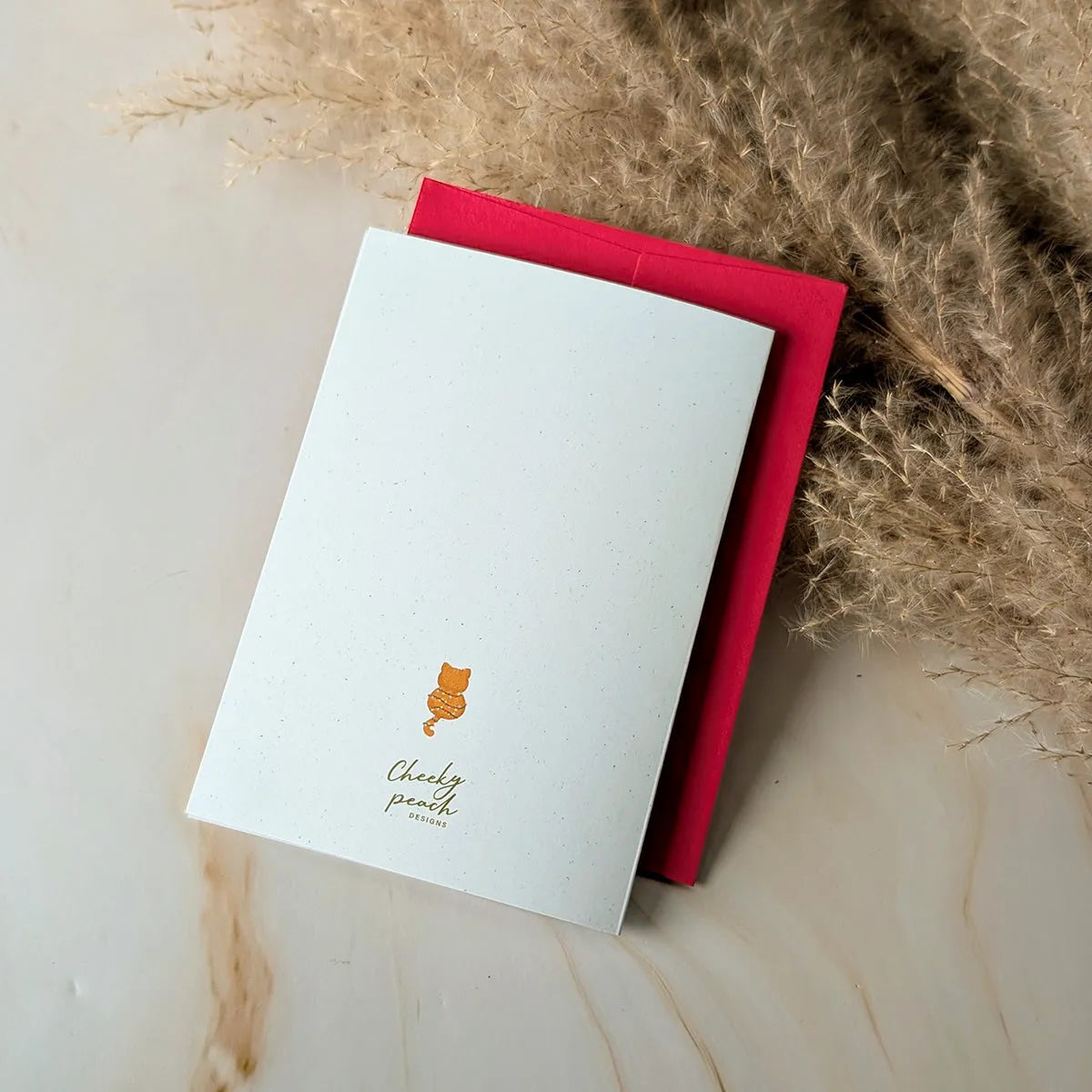  Meowy and Bright Mini Cat Holiday Greeting Card Cheeky Peach Designs Cards art-noise.myshopify.com meowy-and-bright-mini-cat-holiday-greeting-card