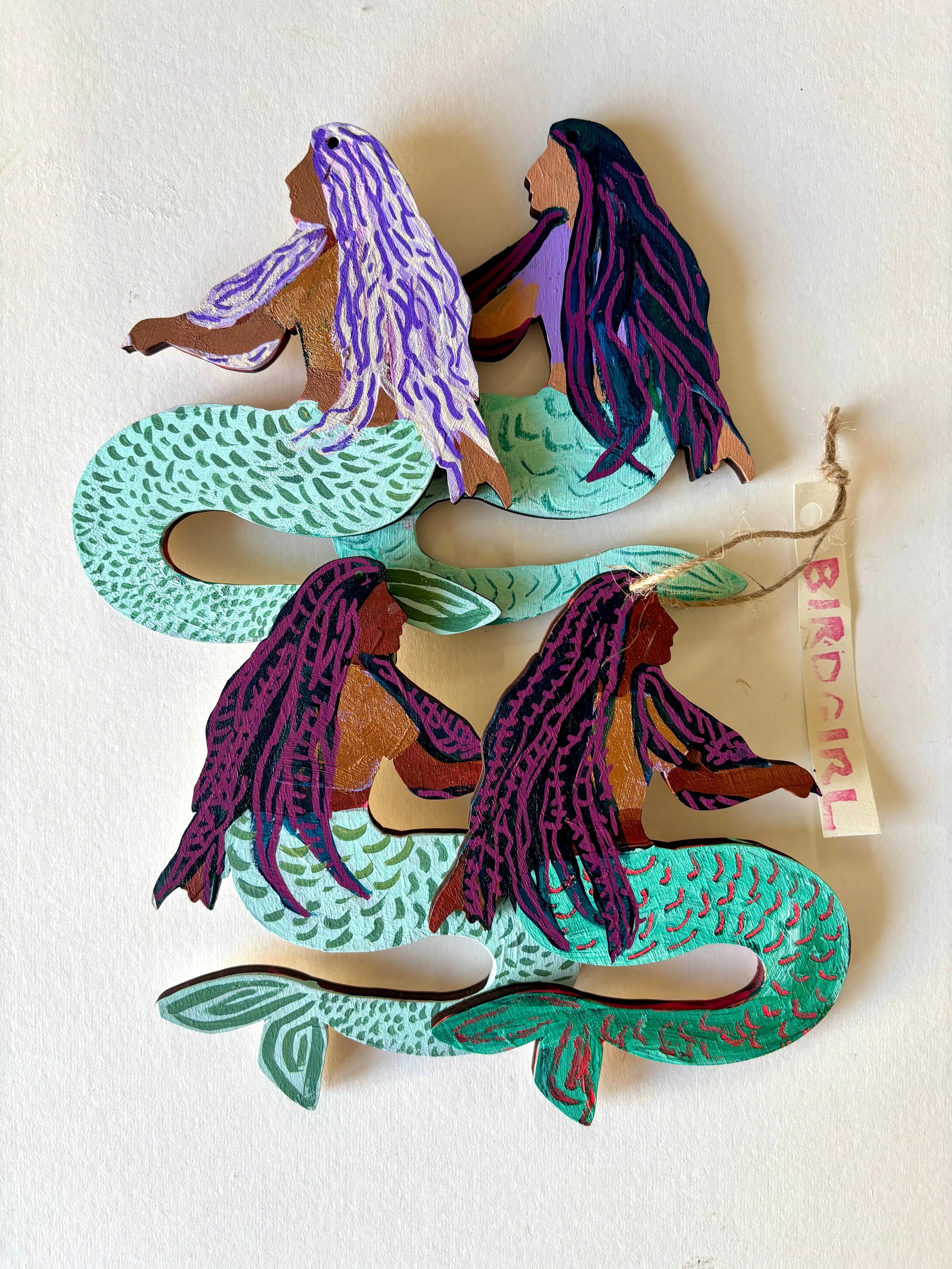 Lake Mermaid - ornament Birdgirl Arts Holiday Ornaments art-noise.myshopify.com lake-mermaid-ornament Lake Mermaid - ornament Birdgirl Arts Holiday Ornaments art-noise.myshopify.com lake-mermaid-ornament