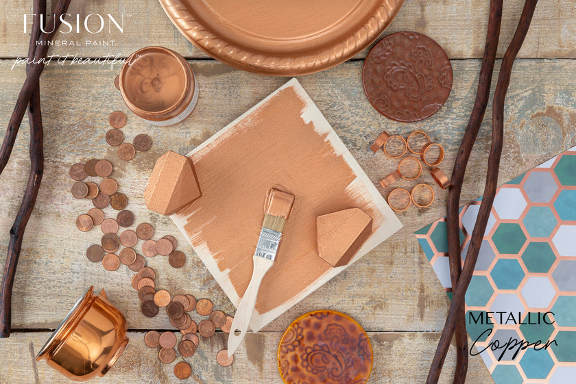 Fusion Mineral Paint Metallic Copper