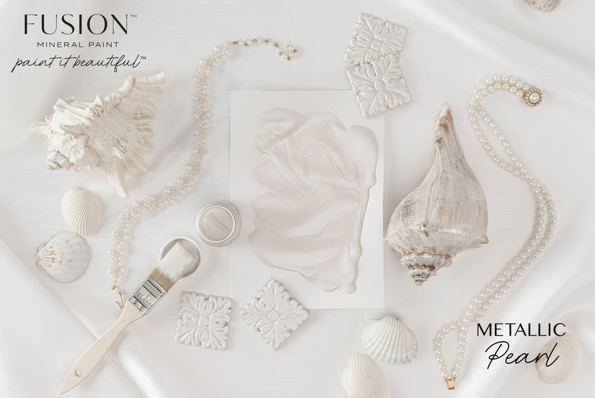 Fusion Mineral Paint Metallic Pearl
