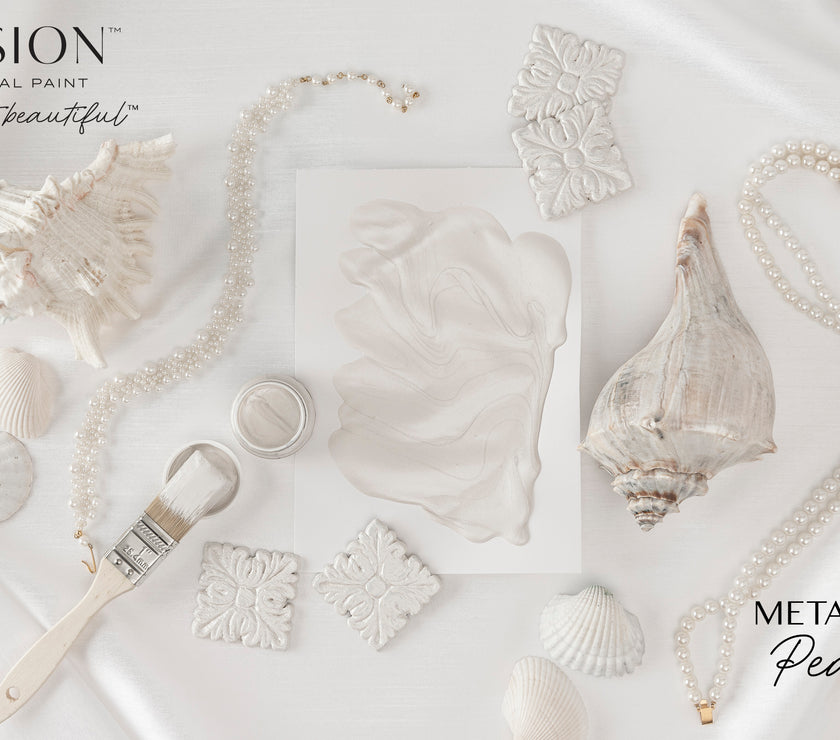 Fusion Mineral Paint Metallic Pearl