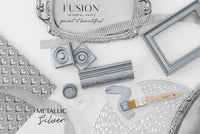 Fusion Mineral Paint Metallic Silver