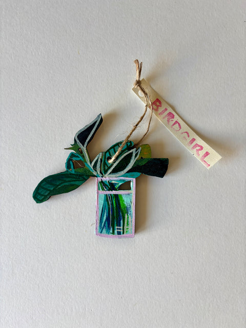 Milkweed Stems - ornament