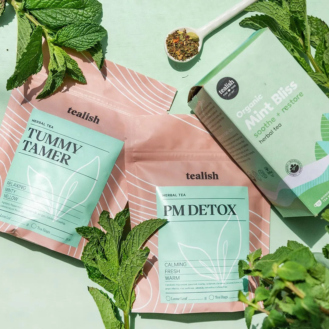 Organic Mint Bliss Sachets Tealish Herbal Tea art-noise.myshopify.com organic-mint-bliss-sachets Organic Mint Bliss Sachets Tealish Herbal Tea art-noise.myshopify.com organic-mint-bliss-sachets