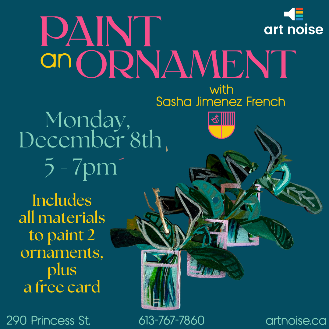 Birdgirl Arts Ornament Painting Workshop with Sasha French