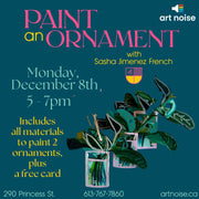 Birdgirl Arts Ornament Painting Workshop with Sasha French Art Noise product_type art-noise.myshopify.com birdgirl-arts-ornament-painting-workshop-with-sasha-french Birdgirl Arts Ornament Painting Workshop with Sasha French Art Noise  art-noise.myshopify.com birdgirl-arts-ornament-painting-workshop-with-sasha-french