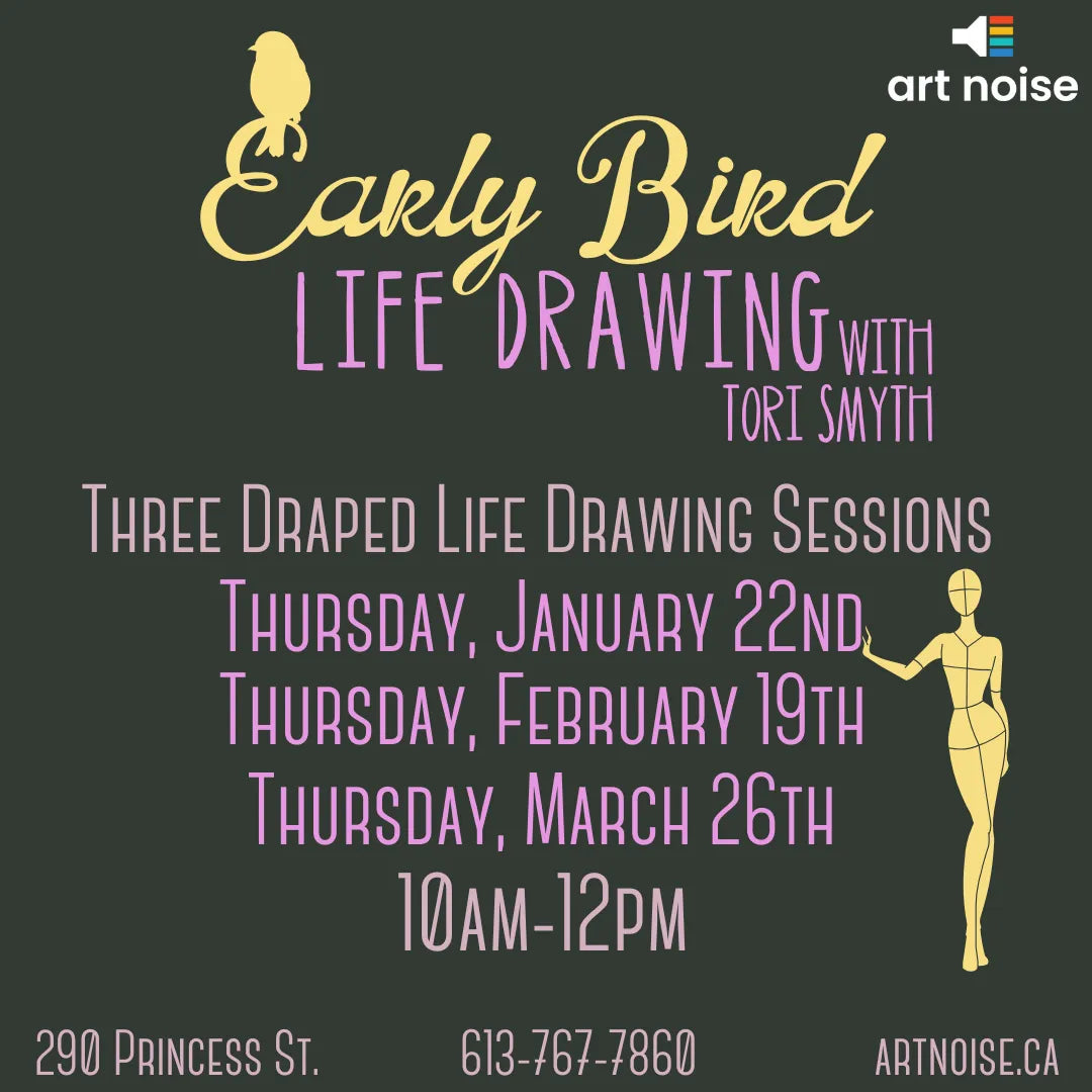 Early Bird Life Drawing Sessions Art Noise product_type art-noise.myshopify.com early-bird-life-drawing-sessions Early Bird Life Drawing Sessions Art Noise  art-noise.myshopify.com early-bird-life-drawing-sessions