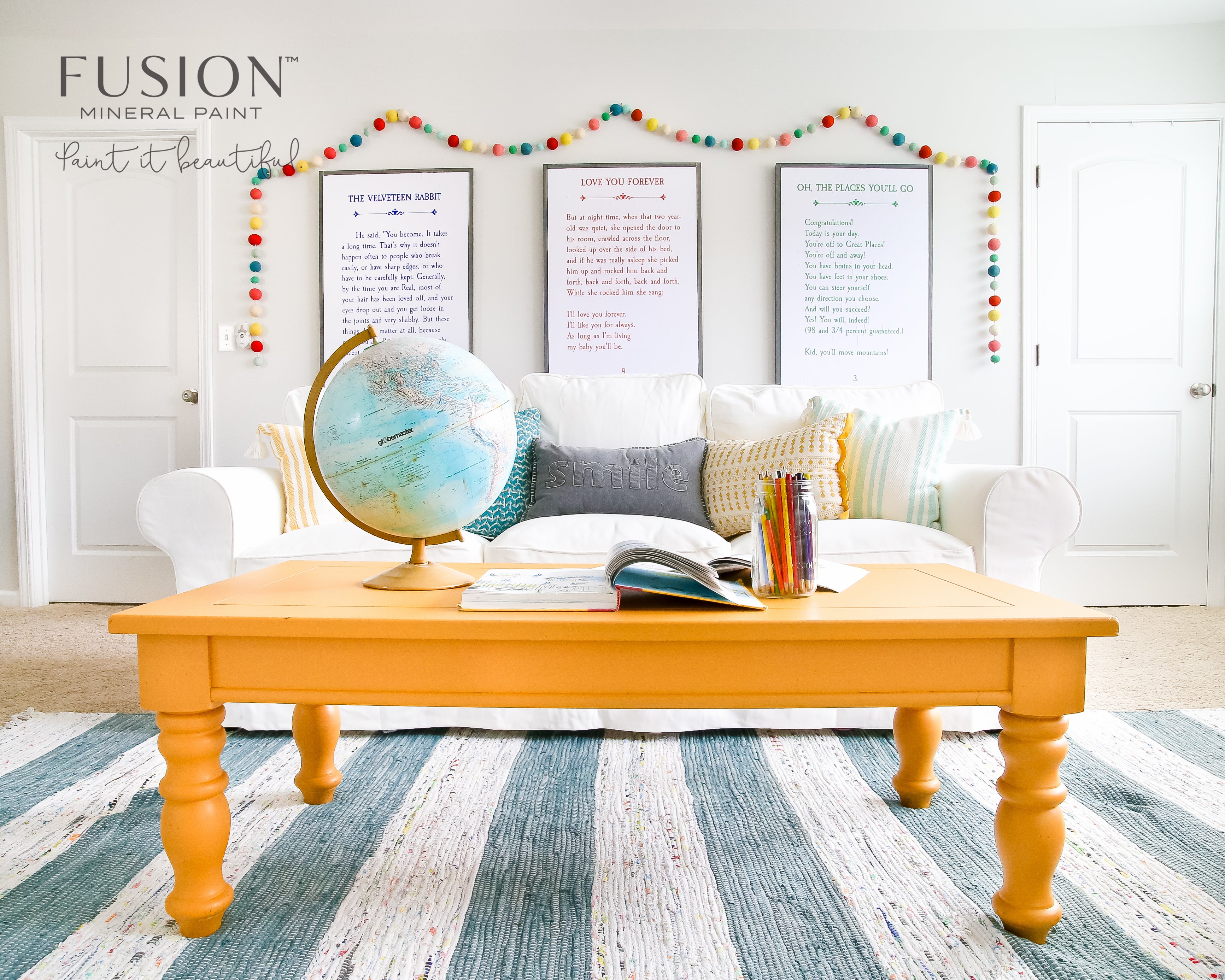 Fusion Mineral Paint Mustard