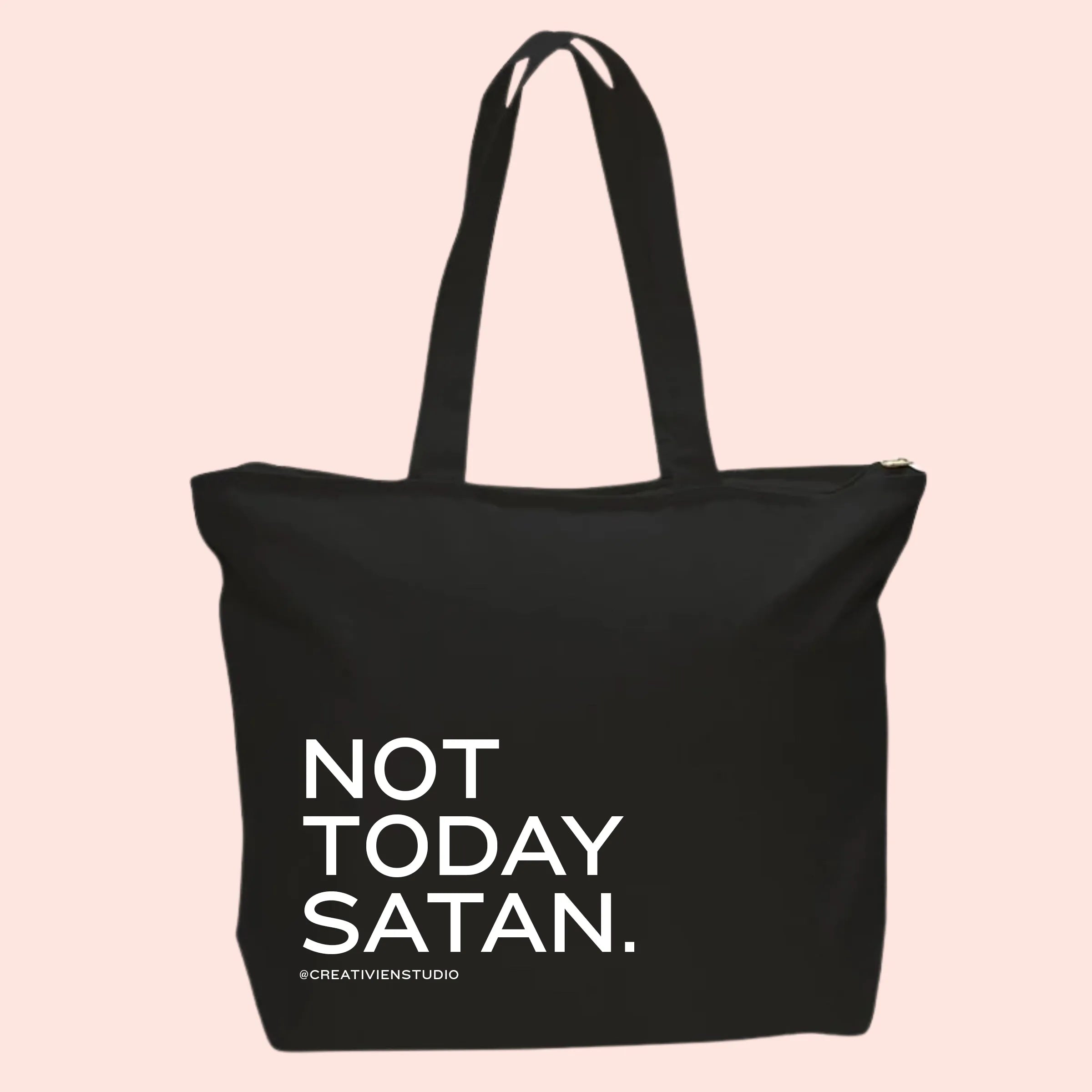 Not today Satan Tote Bag Creativien product_type art-noise.myshopify.com not-today-satan-tote-bag Not today Satan Tote Bag Creativien  art-noise.myshopify.com not-today-satan-tote-bag